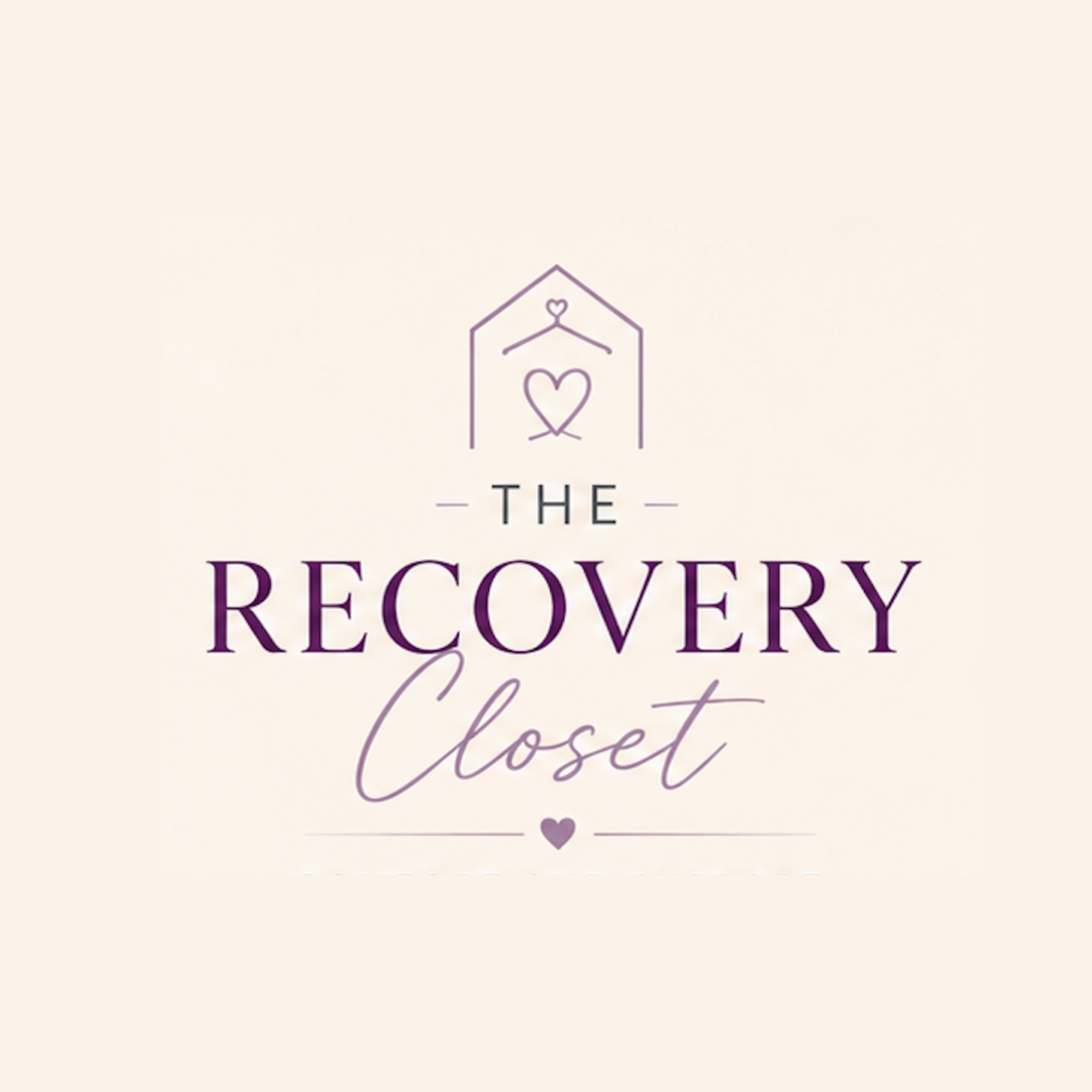 Logo illustration for The Recovery Closet